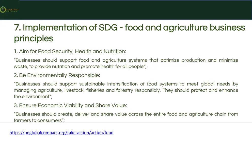 7 implementation of sdg 7 implementation
