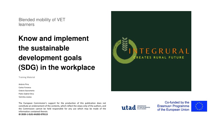 blended mobility of vet learners