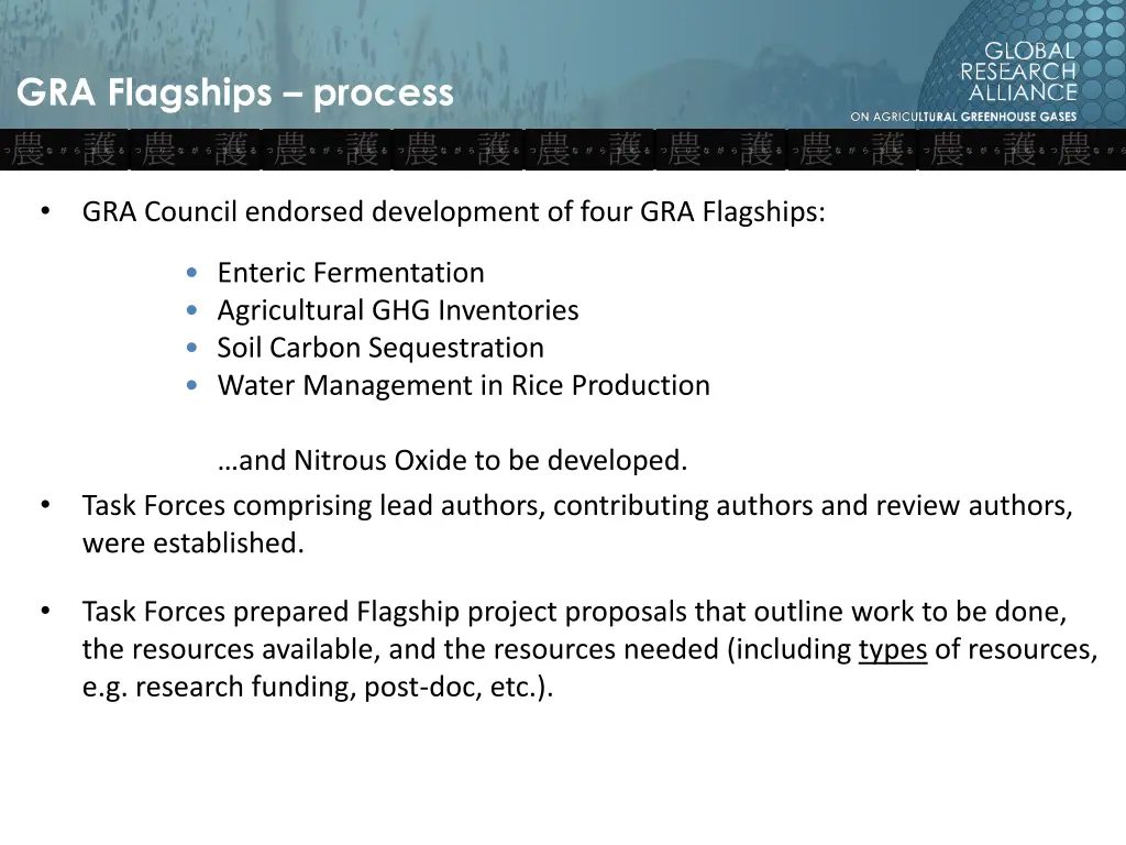 gra flagships process