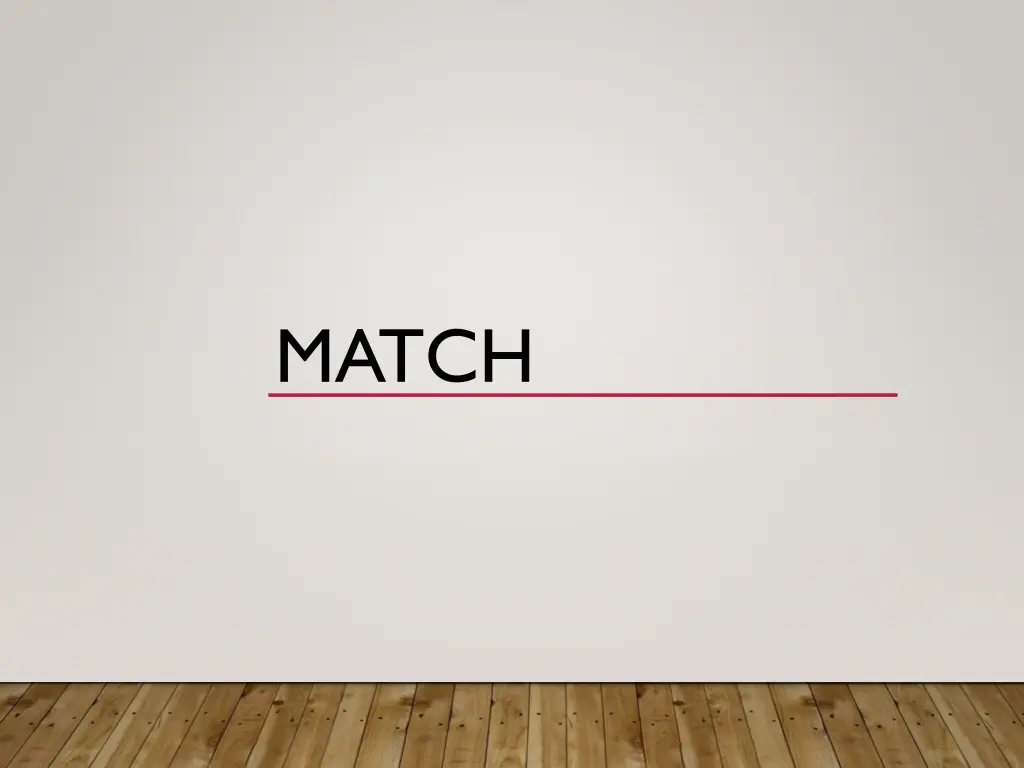 match