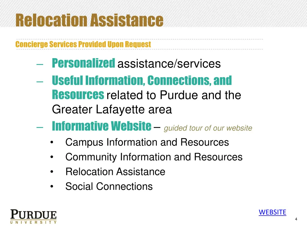 relocation assistance