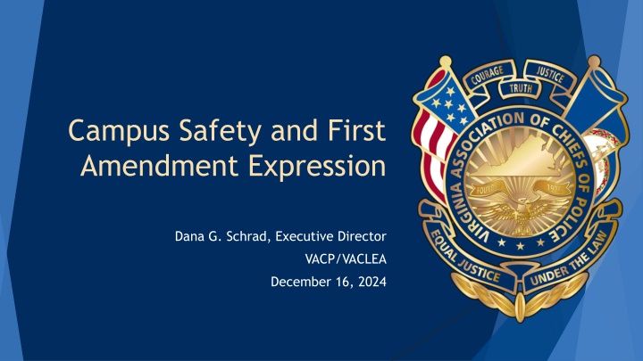 campus safety and first amendment expression