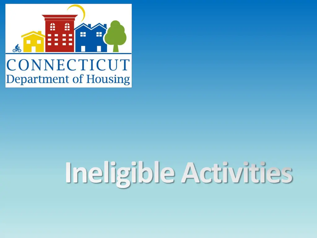 ineligible activities