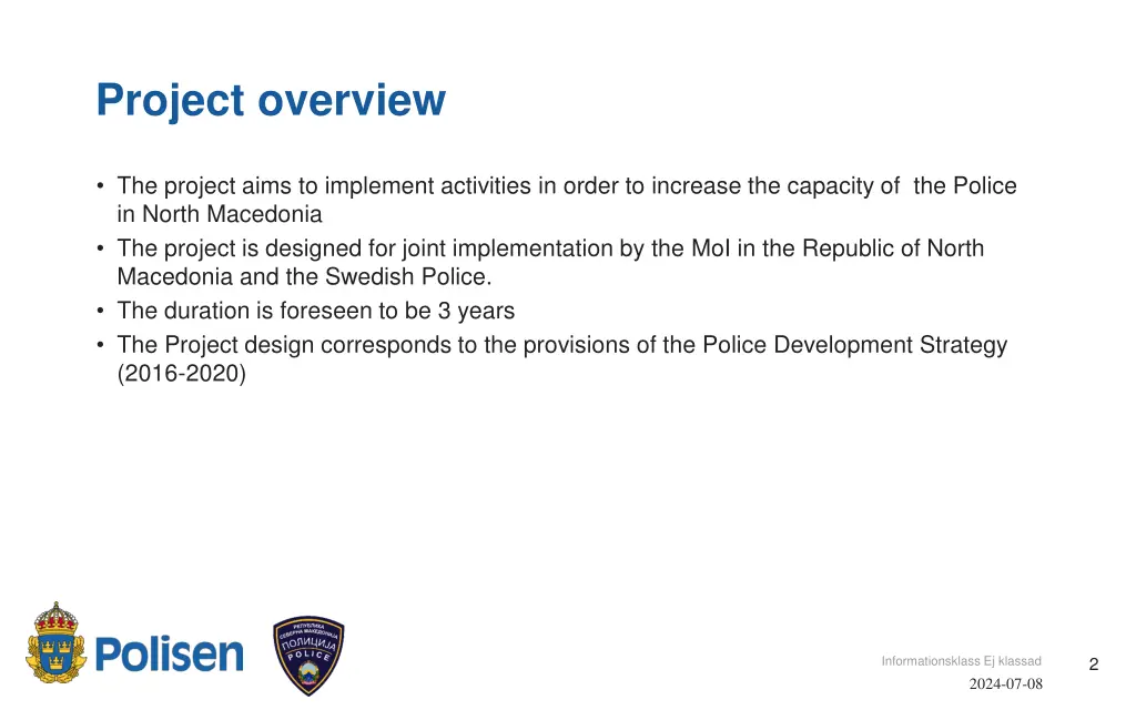 project overview