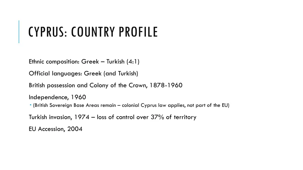 cyprus country profile