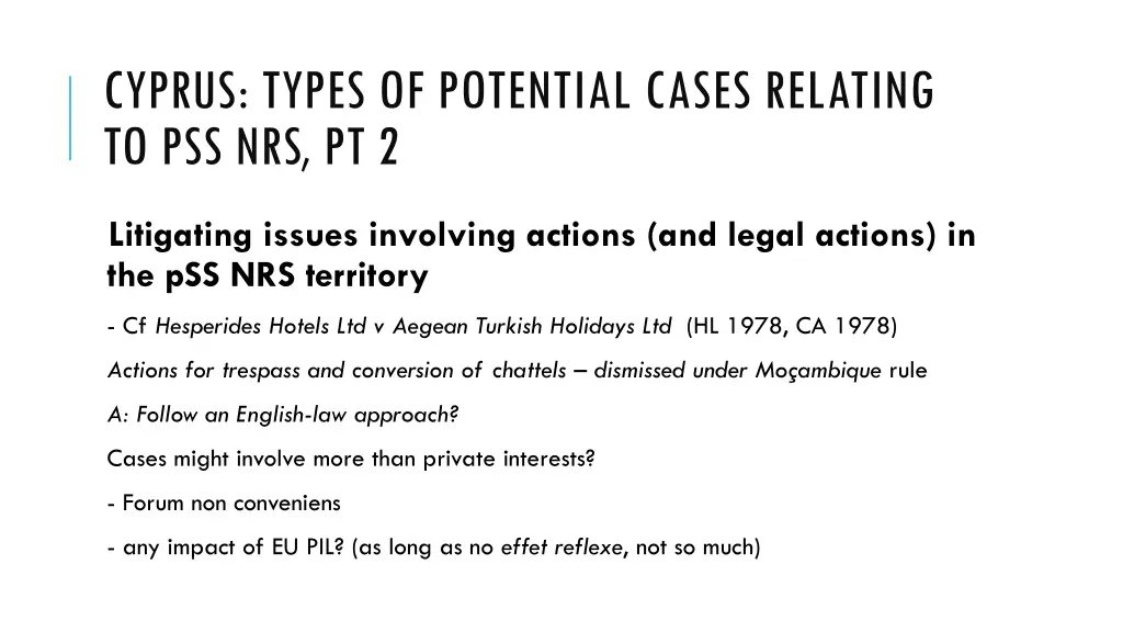 cyprus types of potential cases relating 2