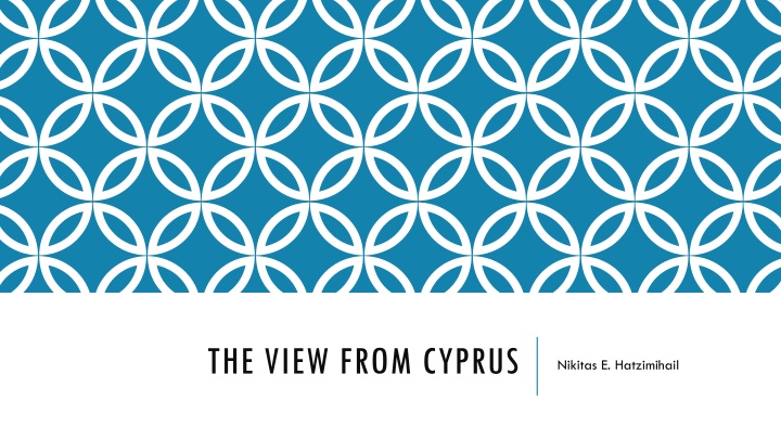 the view from cyprus