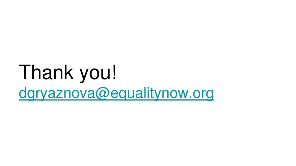 thank you dgryaznova@equalitynow org