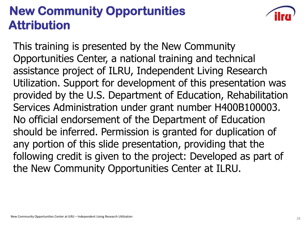 slide 17 new community opportunities