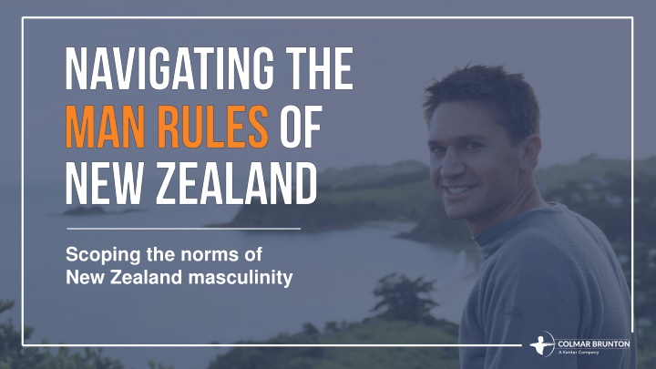 scoping the norms of new zealand masculinity