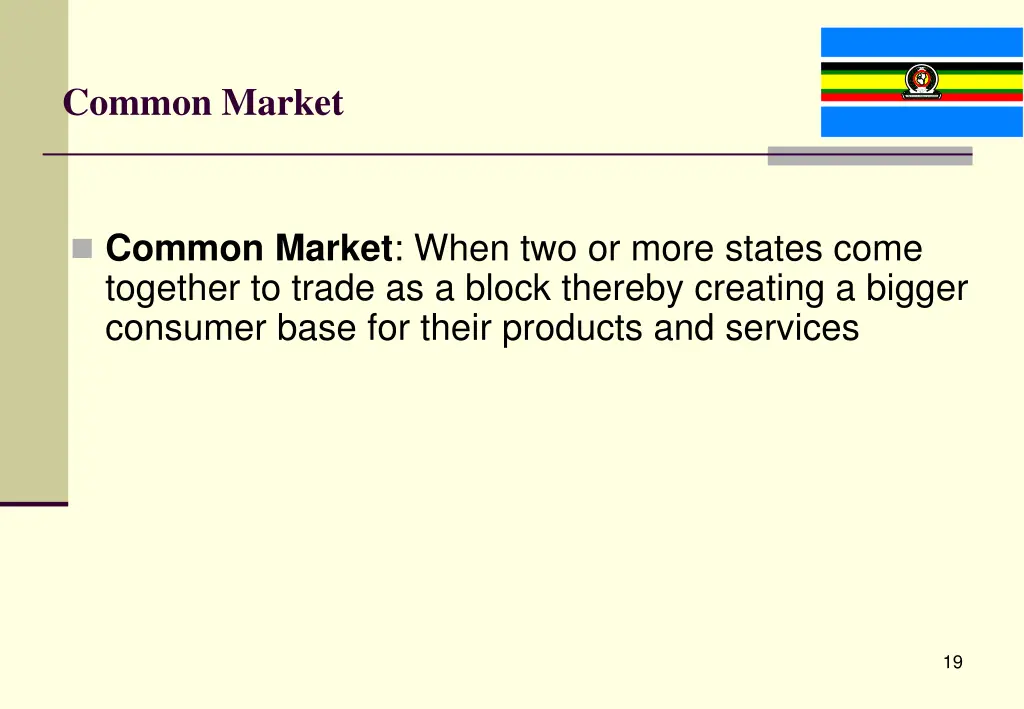 common market