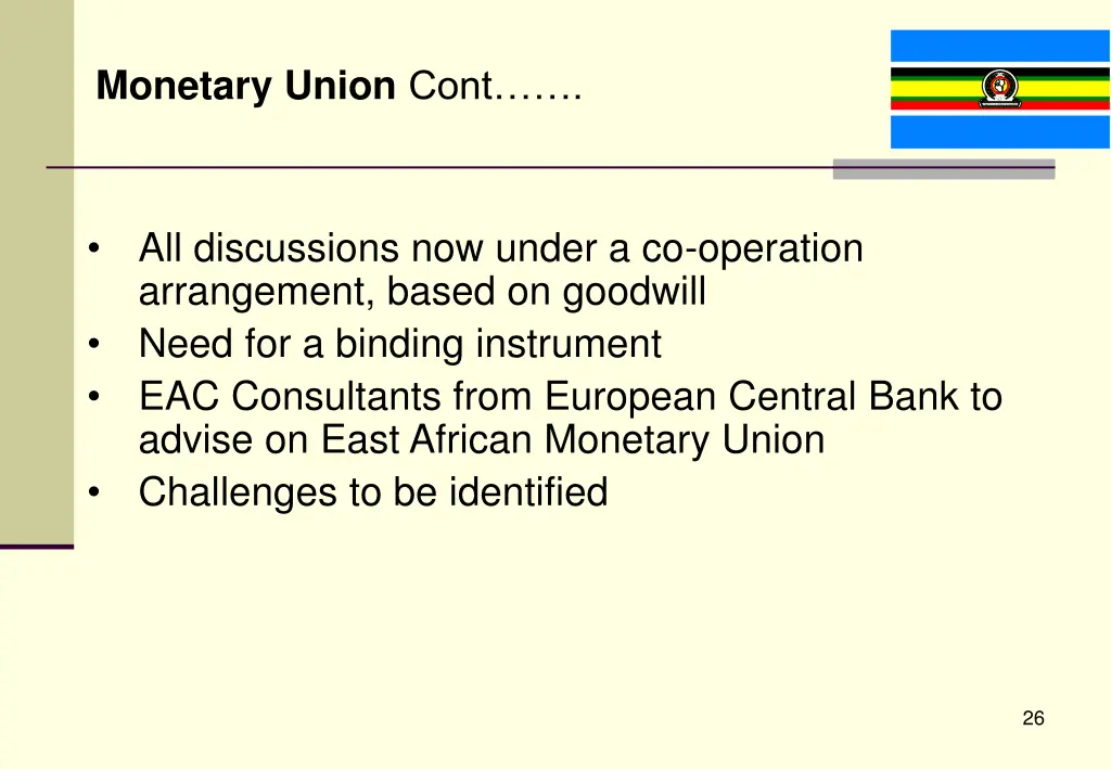 monetary union cont 1