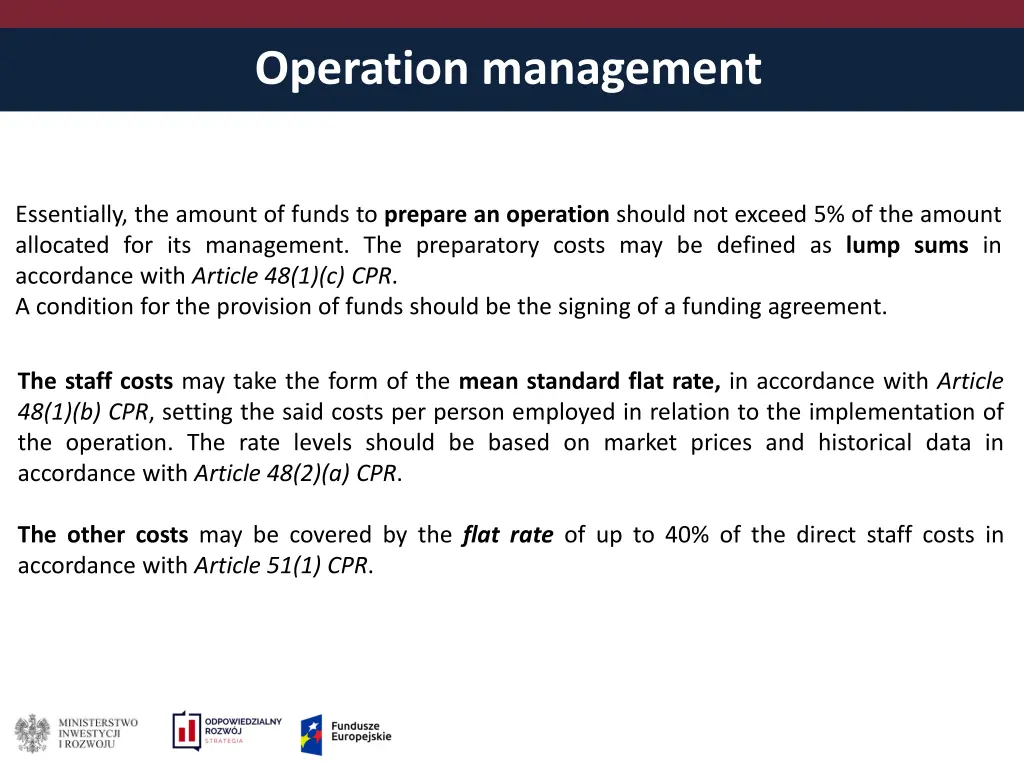 operation management