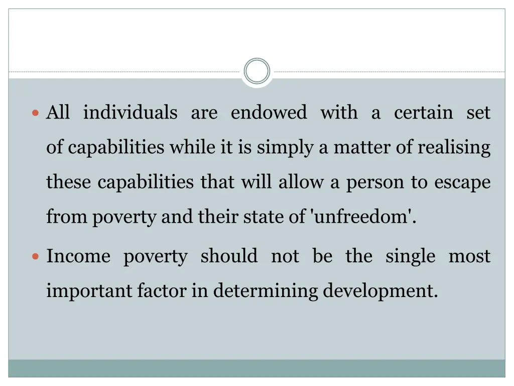 all individuals are endowed with a certain set