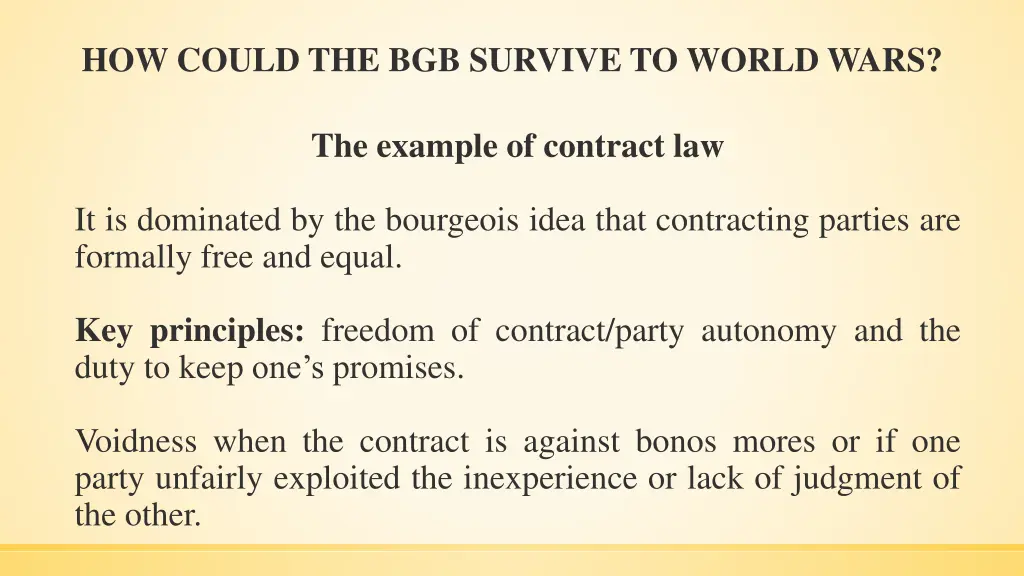 how could the bgb survive to world wars