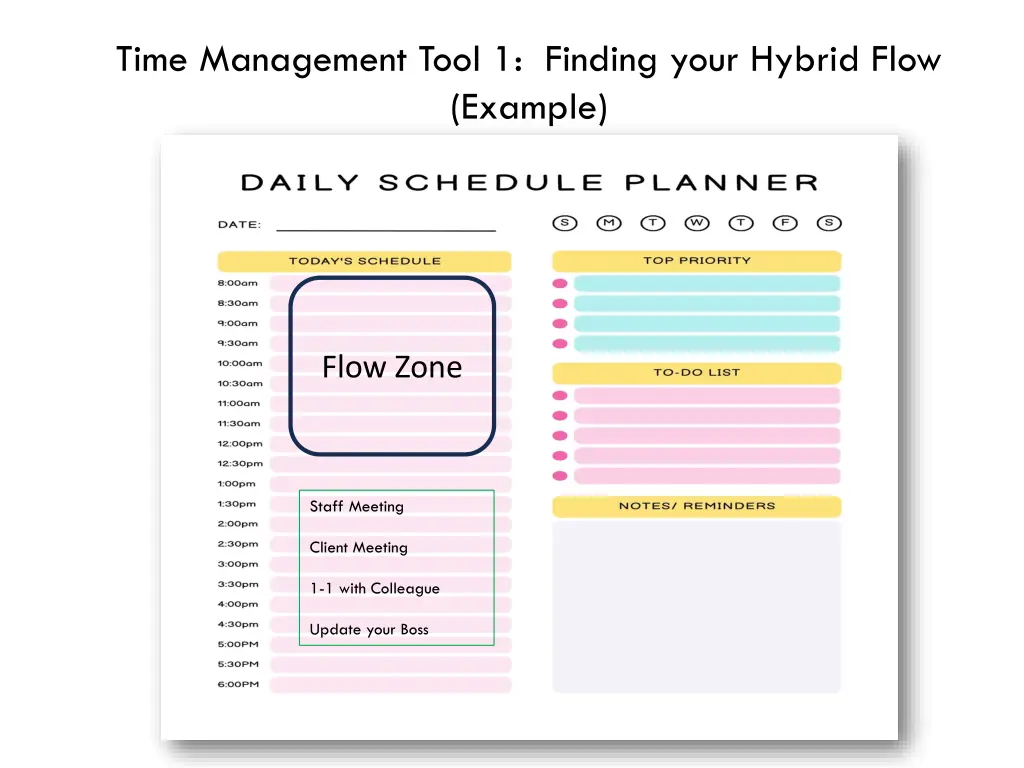 time management tool 1 finding your hybrid flow 1