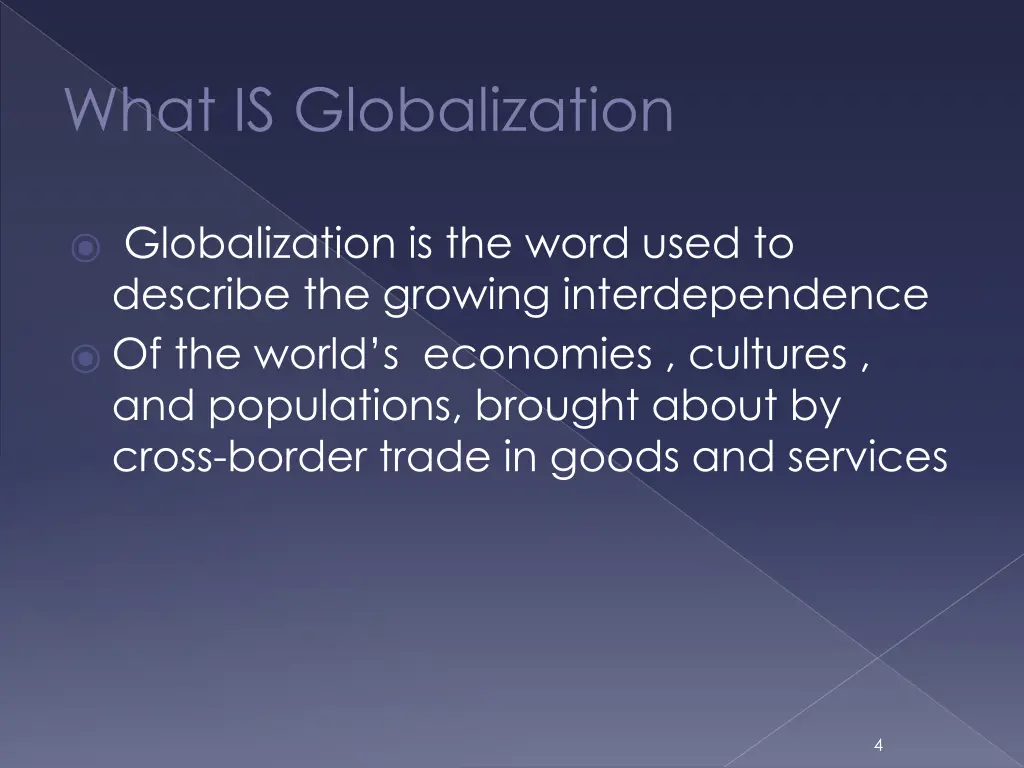 what is globalization
