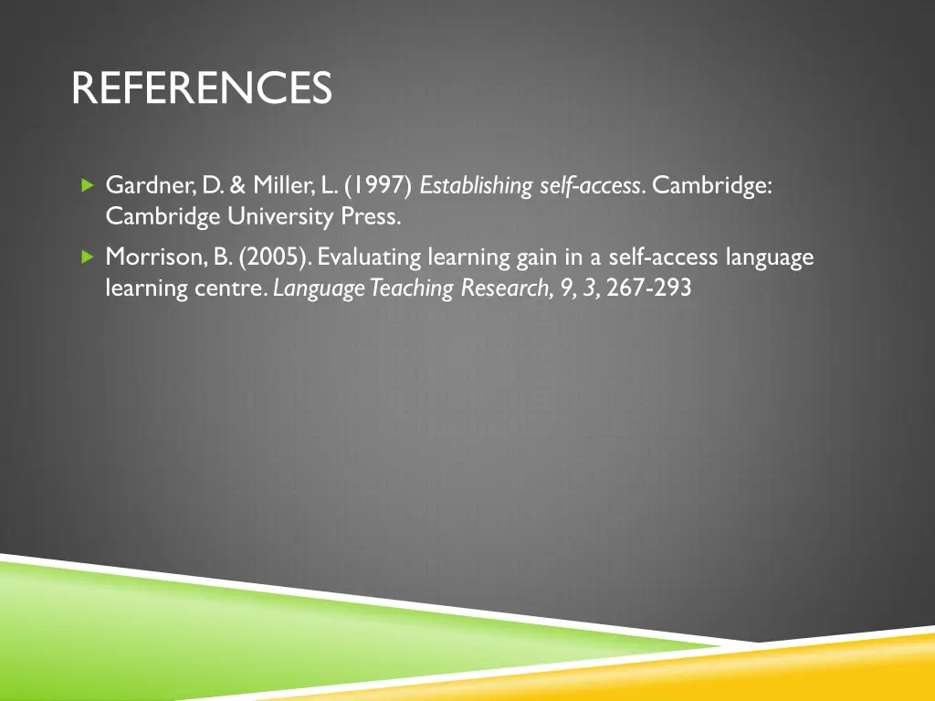 references