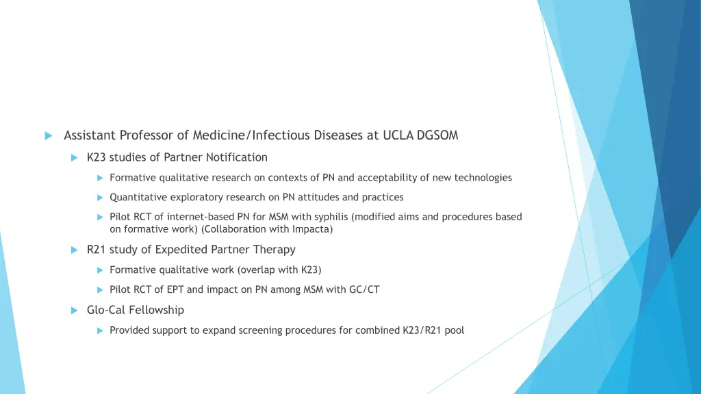 assistant professor of medicine infectious