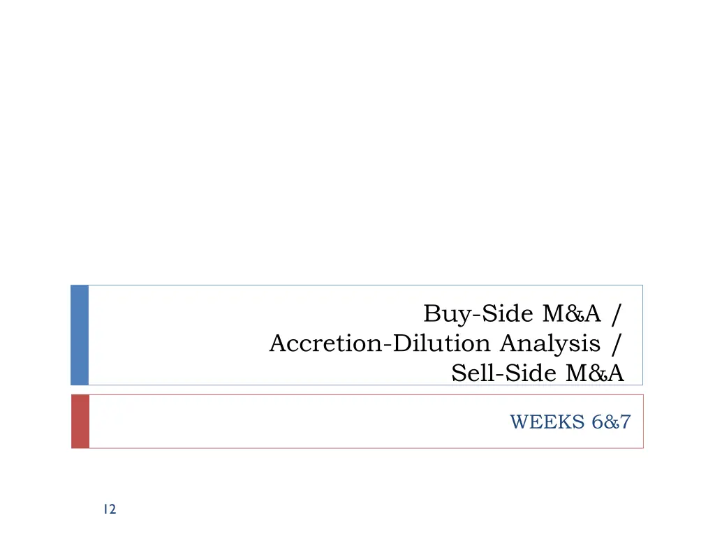 buy side m a