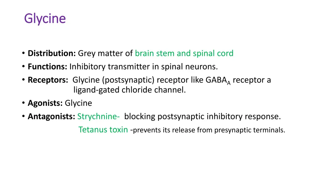 glycine glycine