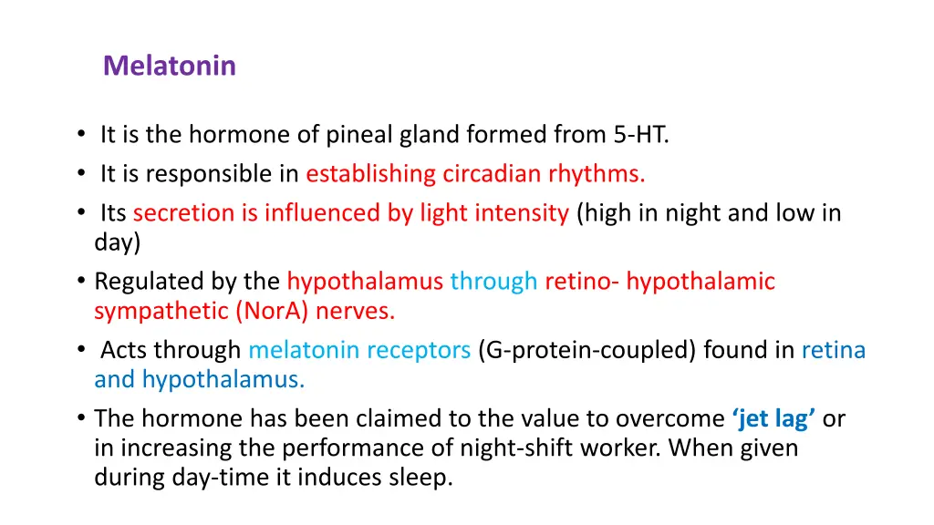 melatonin
