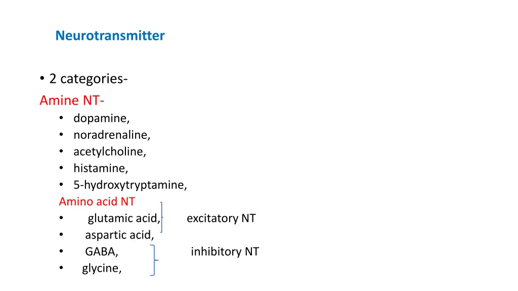 neurotransmitter