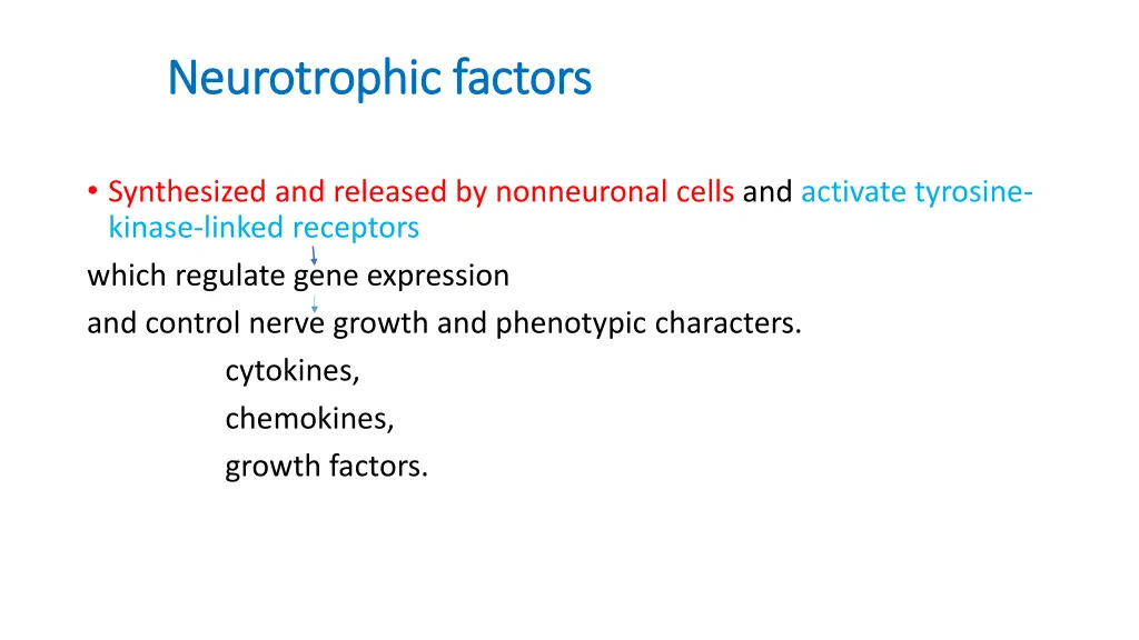 neurotrophic neurotrophic factors