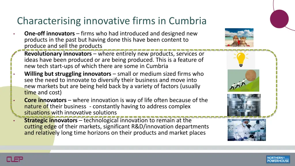 characterising innovative firms in cumbria