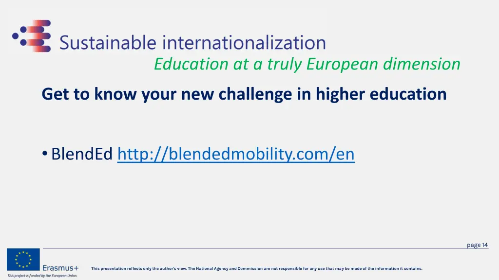 education at a truly european dimension
