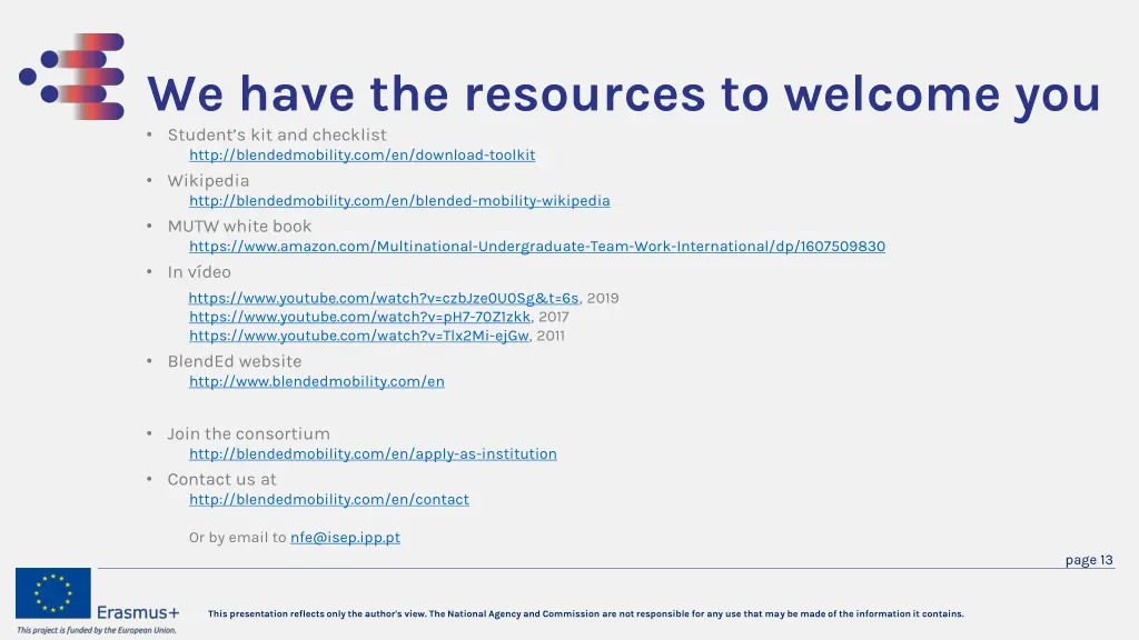 we have the resources to welcome you student