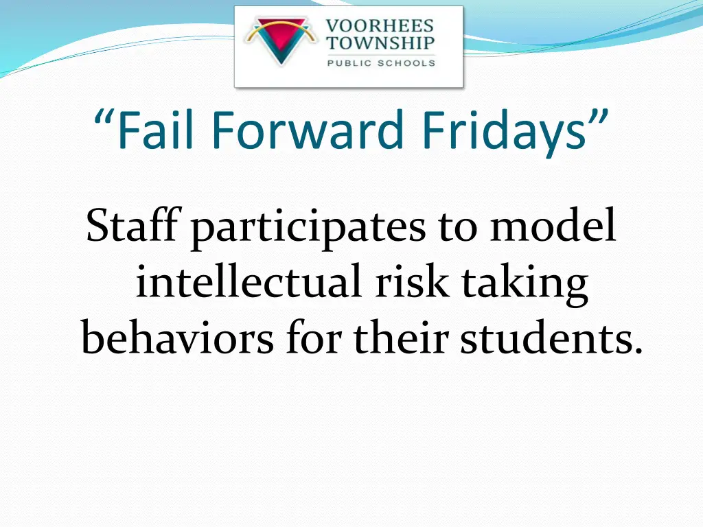 fail forward fridays