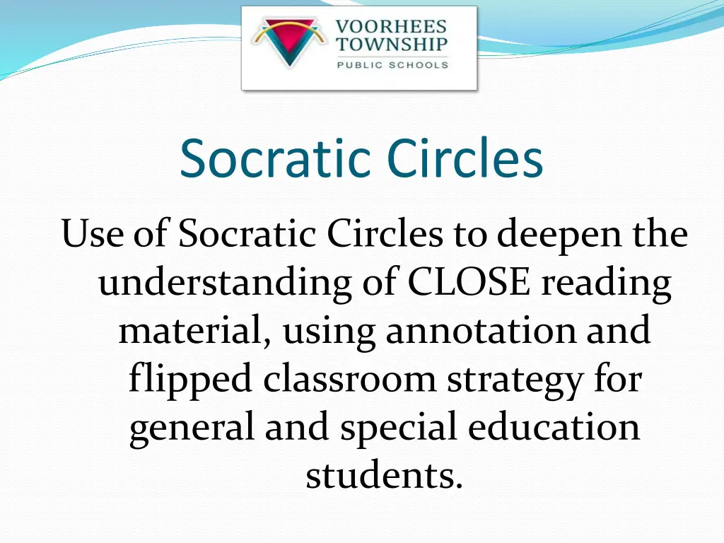 socratic circles