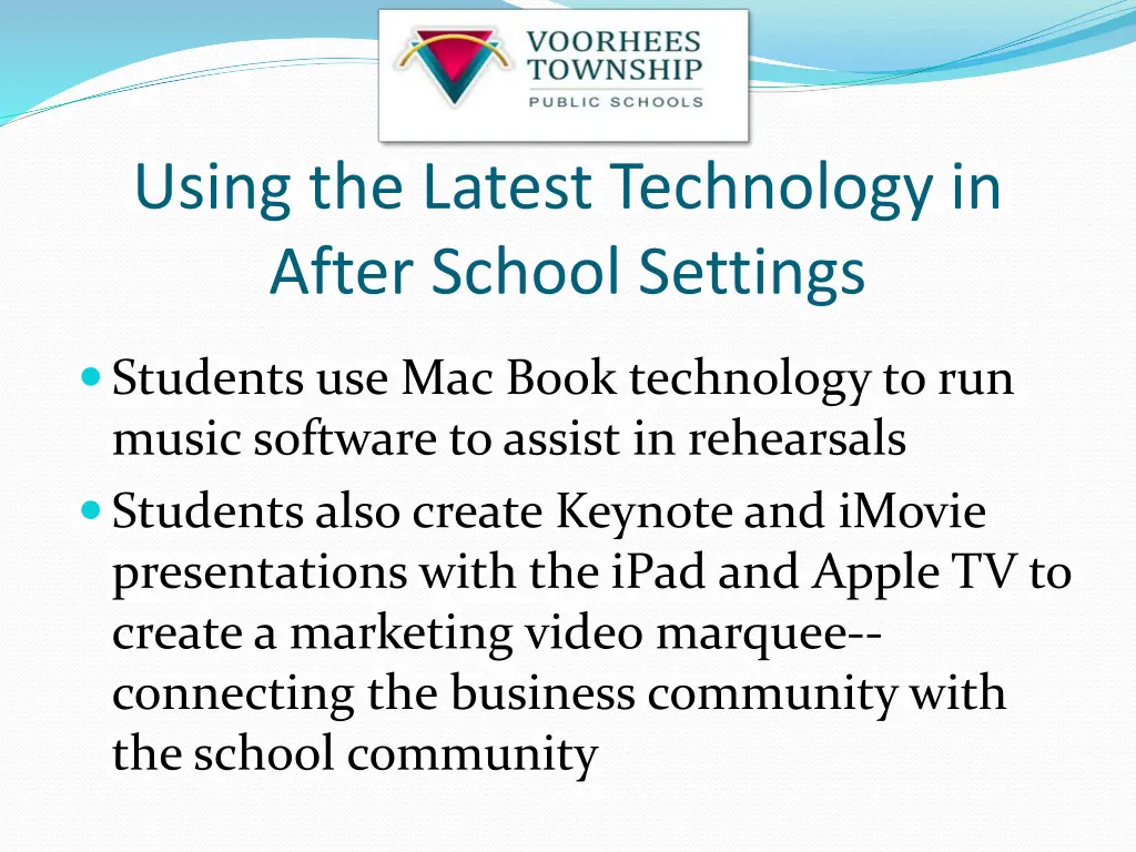 using the latest technology in after school