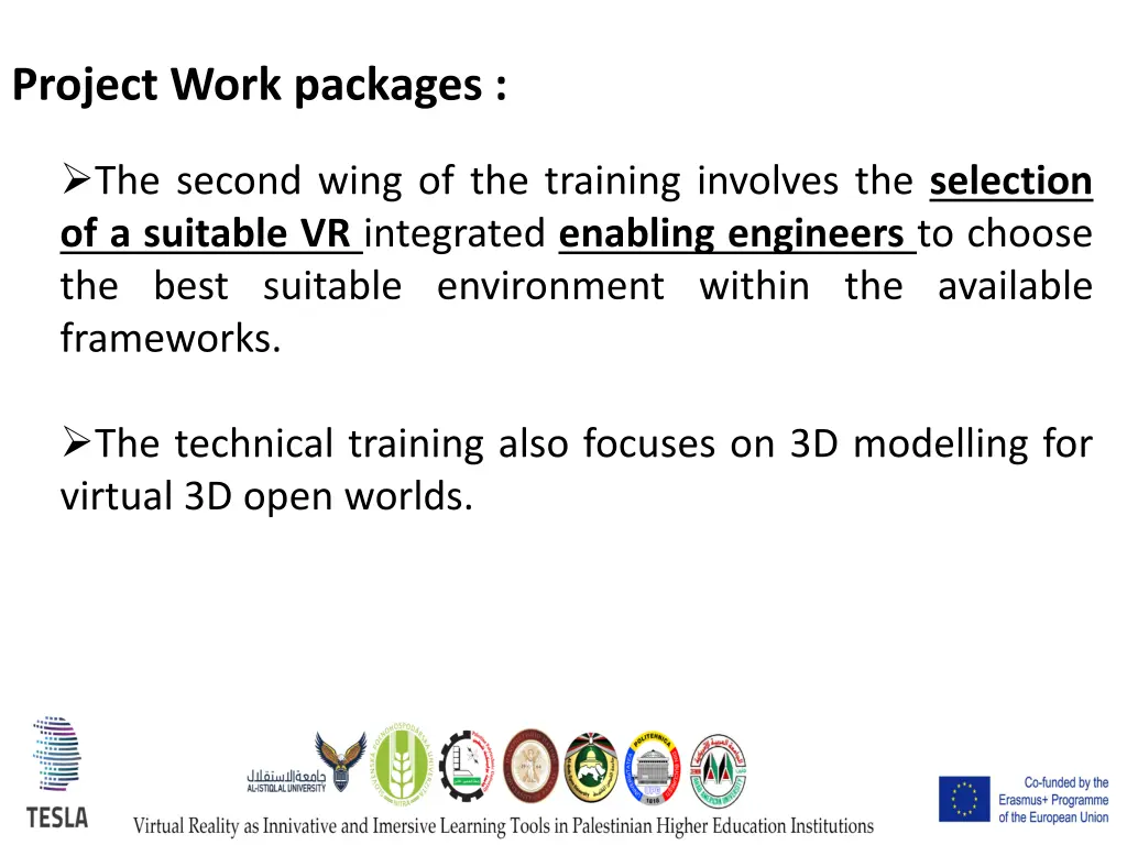 project work packages 3