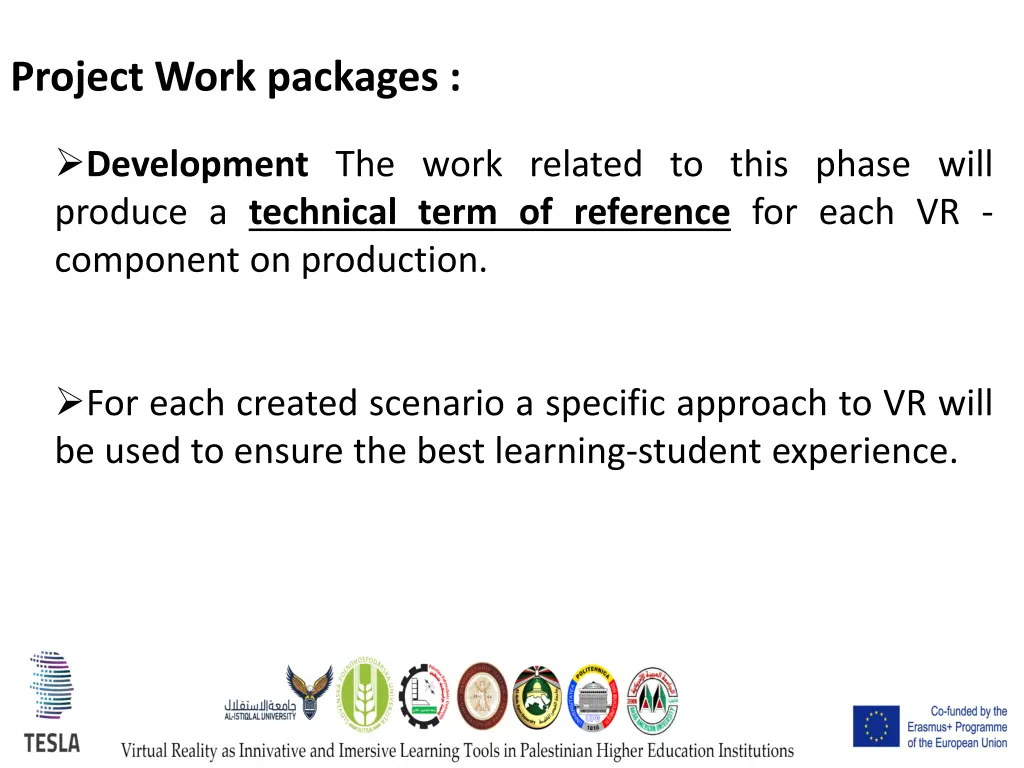 project work packages 4