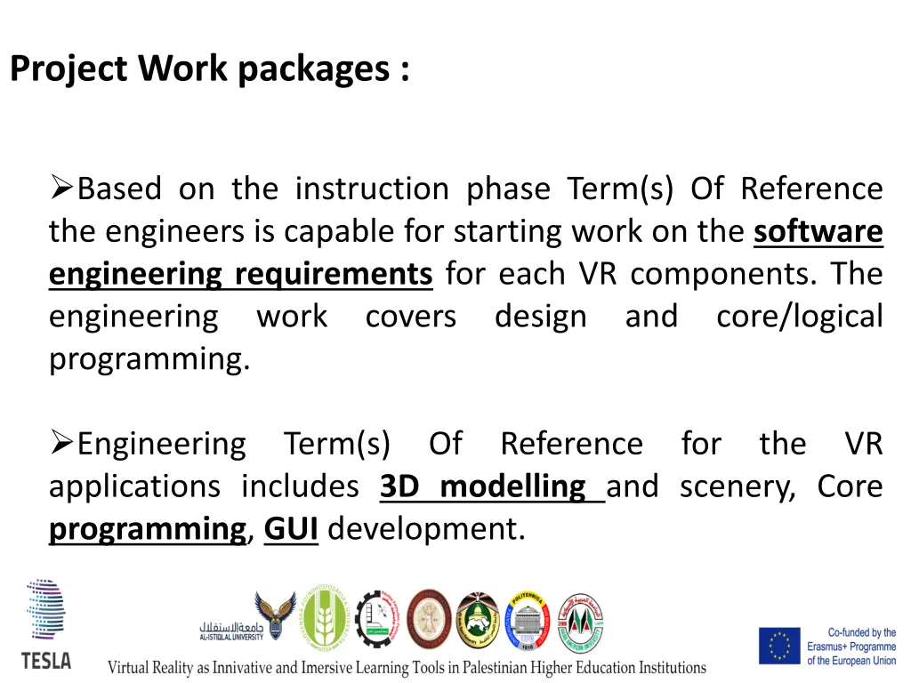 project work packages 5