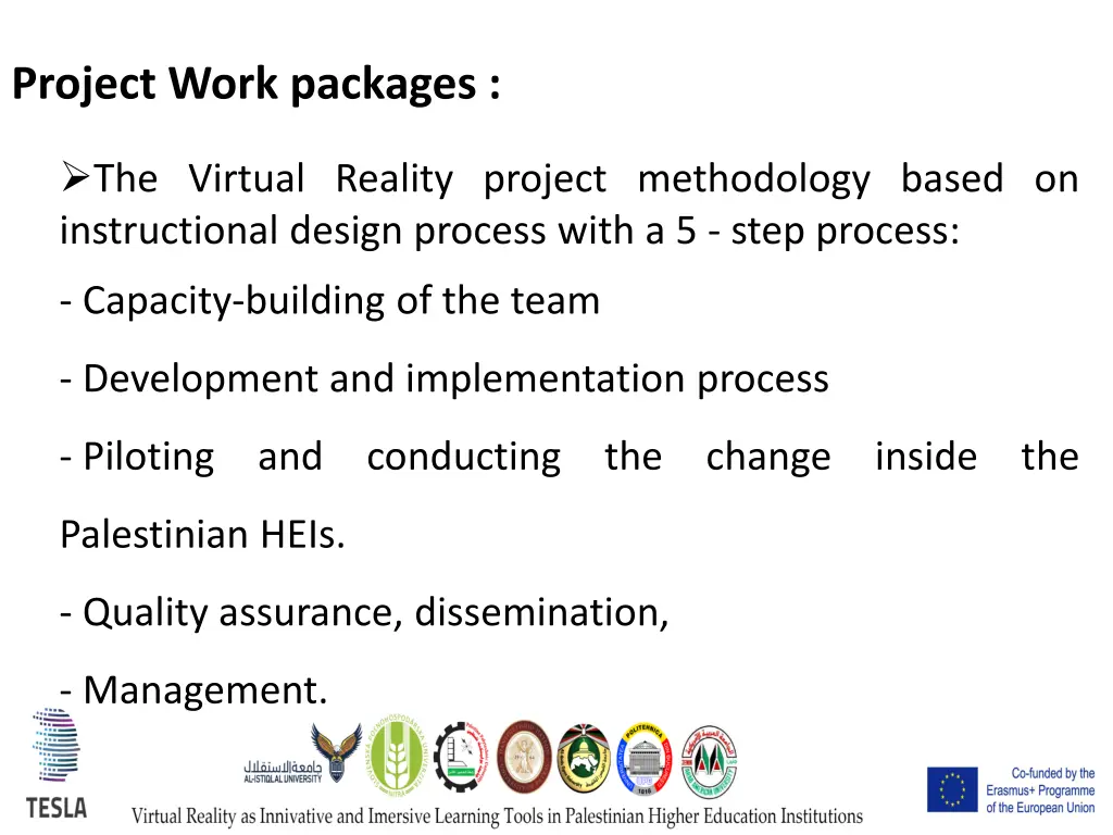project work packages