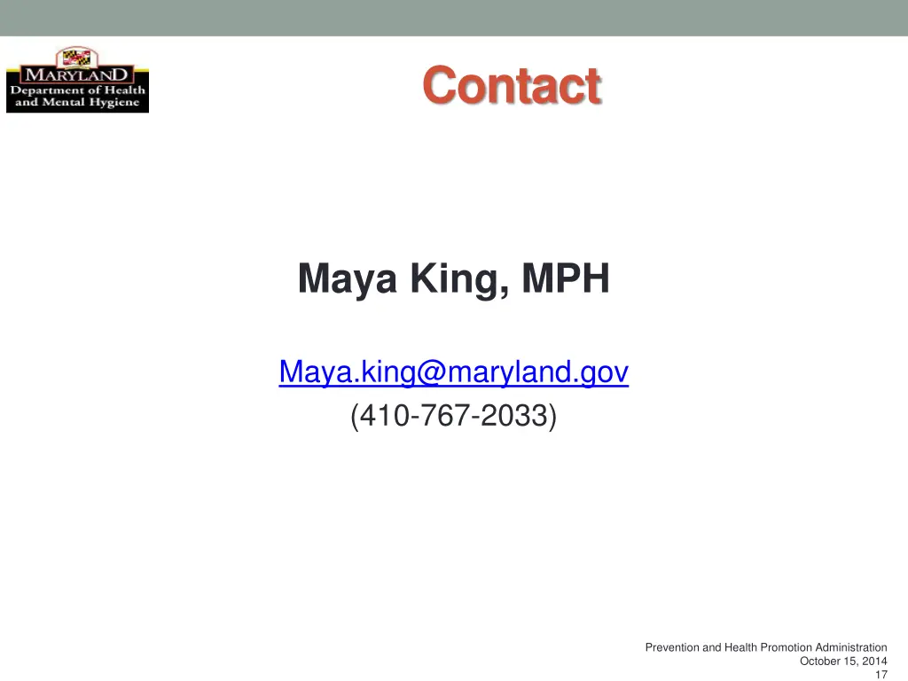 contact