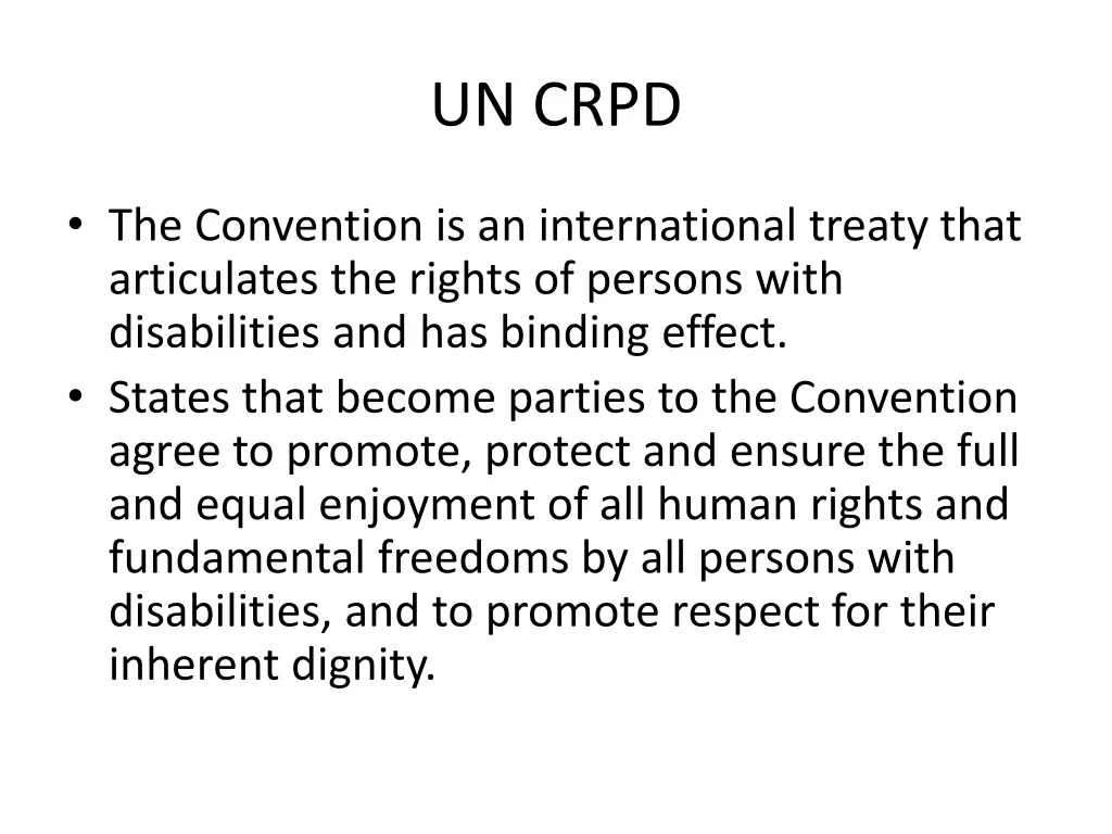 un crpd