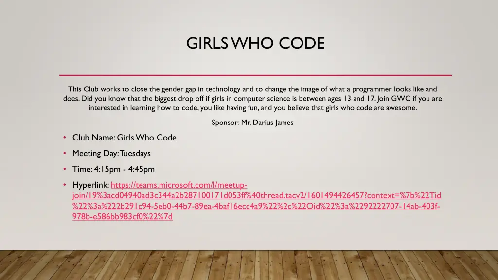girls who code
