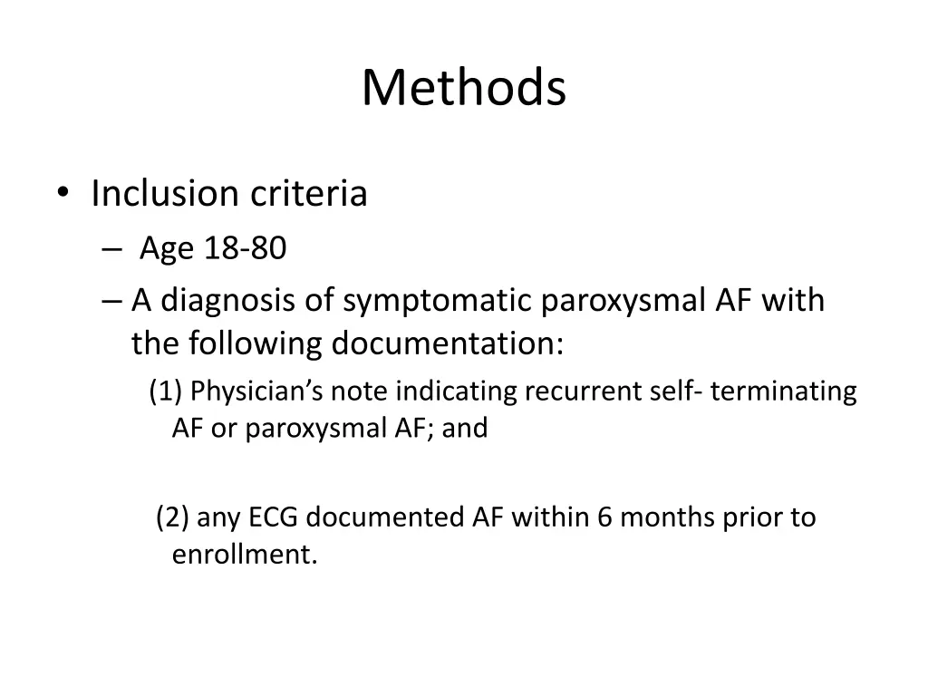 methods 1