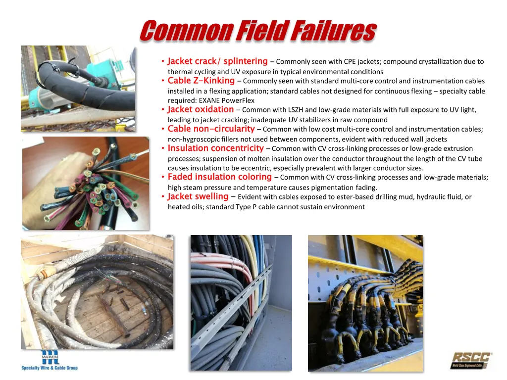 common field failures