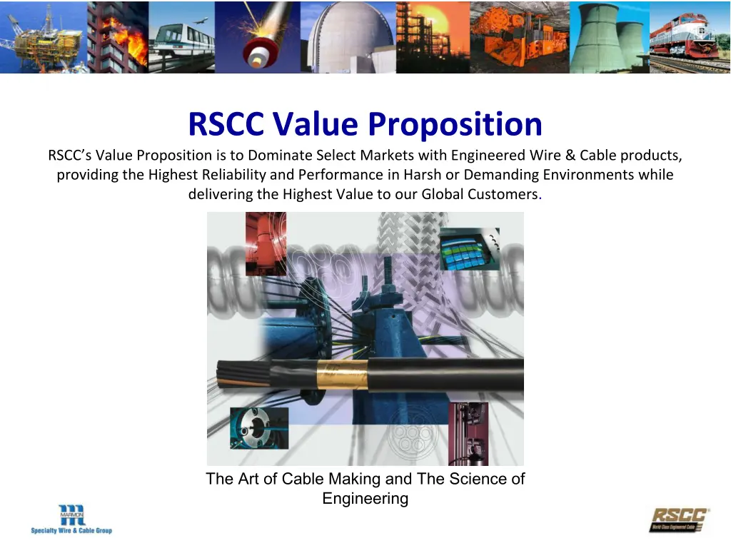 rscc value proposition rscc s value proposition