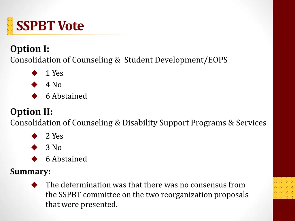 sspbt vote