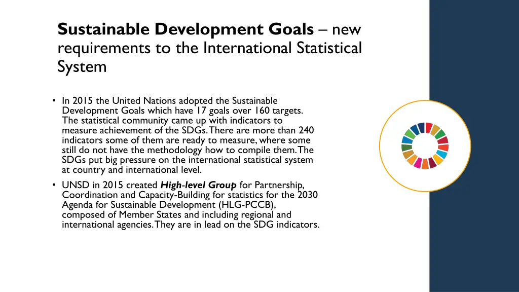 sustainable development goals new requirements
