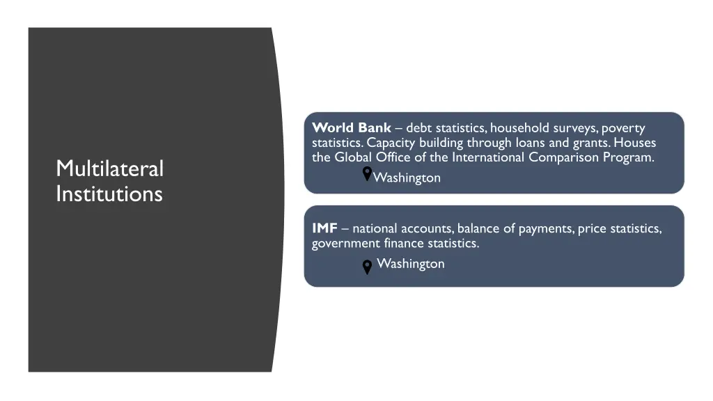 world bank debt statistics household surveys
