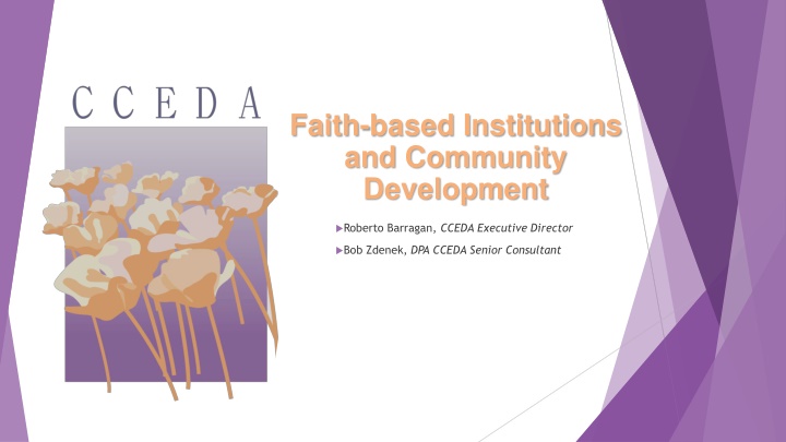 faith based institutions and community development