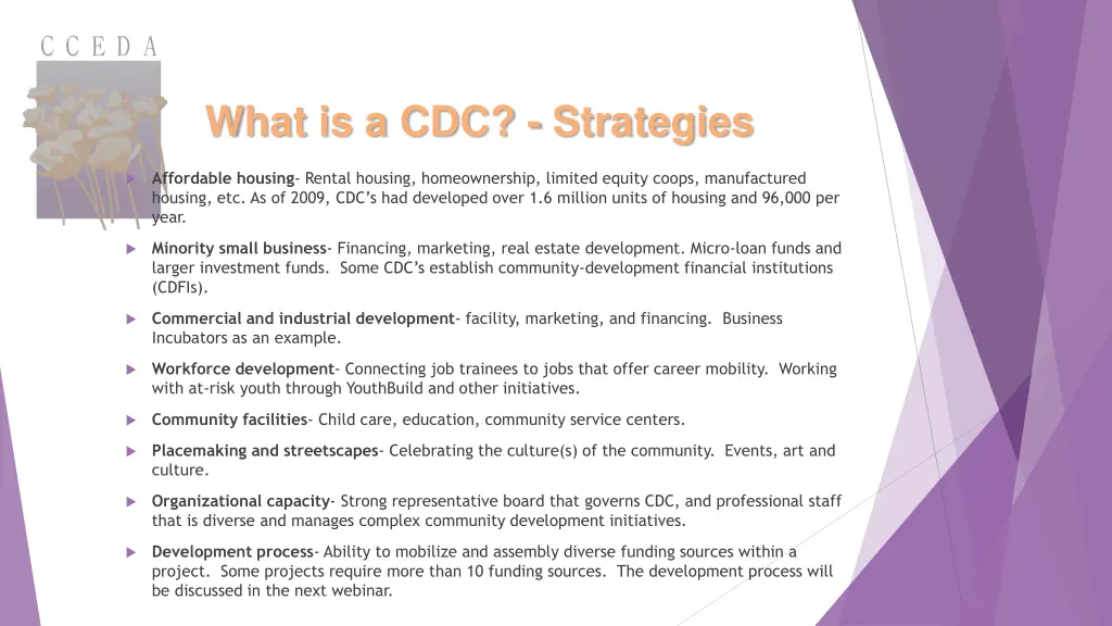 what is a cdc strategies