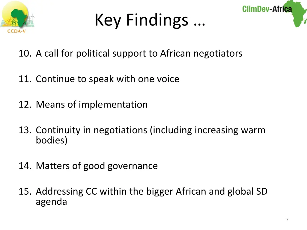 key findings 2